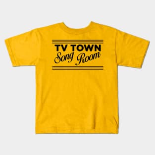 TV Town Song Room Kids T-Shirt